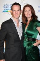 Jason Grey-Stanford and Margot Boecker arriving at the 30th College Television Awards Gala at Culver Studios in Culver City, CA on March 21, 2009 photo