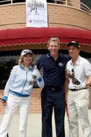 Margie Perenchio  Jack Wagner  Bradley Bellat the 4th Annual Jack Wagner Celebrity Golf Classic to benefit The Leukemia  Lymphoma Society Golf TournamentValencia Country ClubValencia  CAApril 27 20102010 photo