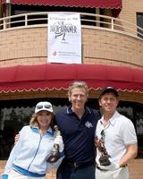 Margie Perenchio  Jack Wagner  Bradley Bellat the 4th Annual Jack Wagner Celebrity Golf Classic to benefit The Leukemia  Lymphoma Society Golf TournamentValencia Country ClubValencia  CAApril 27 20102010 photo