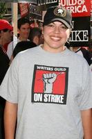 Sara RamirezActors Support WGA Strike Paramount StudiosDecember 12 2007Los Angeles CA2007 photo