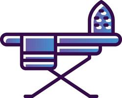 Ironing Board Vector Icon Design