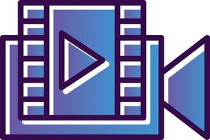 Video Production Vector Icon Design