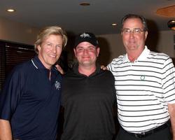 Jack Wagner Tim Curren Bone marrow donor to Dennis and Dennis Wagner Jacks brotherat the 4th Annual Jack Wagner Celebrity Golf Classic to benefit The Leukemia  Lymphoma Society Golf TournamentValencia Country ClubValencia  CAApril 27 20102010 photo