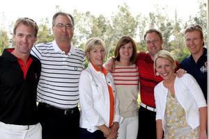 Jon Dennis Patti Abby Jeff Jamie  Jack Wagnerat the 4th Annual Jack Wagner Celebrity Golf Classic to benefit The Leukemia  Lymphoma Society Golf TournamentValencia Country ClubValencia  CAApril 27 20102010 photo