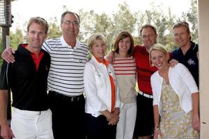 Jon Dennis Patti Abby Jeff Jamie  Jack Wagnerat the 4th Annual Jack Wagner Celebrity Golf Classic to benefit The Leukemia  Lymphoma Society Golf TournamentValencia Country ClubValencia  CAApril 27 20102010 photo