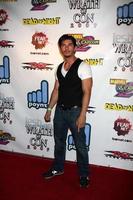 James duval llegando a el ira de estafa fiesta a el difícil rock hotel en san diego California en julio 24 20092009 foto