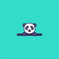 Cute Panda Design vector