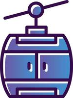 Gondola Vector Icon Design