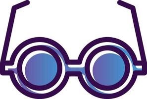 diseño de icono de vector de gafas