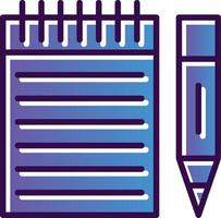 Notes Vector Icon Design