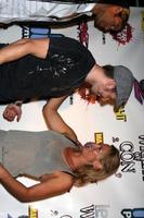 Ray Park  Zoe Bell  arriving at the Wrath of Con Party at the Hard Rock Hotel in San Diego CA on July 24 20092009 photo