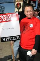 Rex LeeActors Support WGA Strike Paramount StudiosDecember 12 2007Los Angeles CA2007 photo