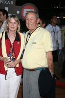 Roy Disney  Wife arriving at the Wolrd Premiere of WallE at the Greek Theater in Los Angeles CA onJune 21 20082008 photo