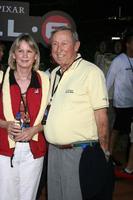 Roy Disney  Wife arriving at the Wolrd Premiere of WallE at the Greek Theater in Los Angeles CA onJune 21 20082008 photo