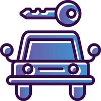 Car Rental Vector Icon Design