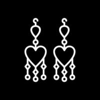 Earrings Vector Icon Design