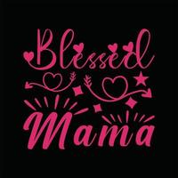 Mother T-shirt Design vector