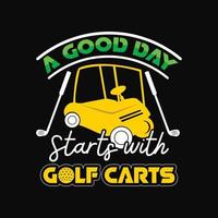 golf camiseta diseño vector