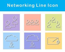 Networking Vector Icon Set