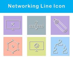 Networking Vector Icon Set