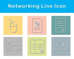 Networking Vector Icon Set