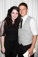 Vanessa Marano   Kevin G Schmidt  at The Young  the Restless Fan Club Dinner  at the Sheraton Universal Hotel in  Los Angeles CA on August 28 20092009 photo