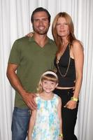 Joshua Morrow Samantha Bailey and Michelle Stafford  at The Young  the Restless Fan Club Dinner  at the Sheraton Universal Hotel in  Los Angeles CA on August 28 20092009 photo