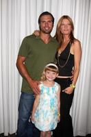 Joshua Morrow Samantha Bailey and Michelle Stafford  at The Young  the Restless Fan Club Dinner  at the Sheraton Universal Hotel in  Los Angeles CA on August 28 20092009 photo