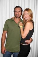 Joshua Morrow and Michelle Stafford  at The Young  the Restless Fan Club Dinner  at the Sheraton Universal Hotel in  Los Angeles CA on August 28 20092009 photo