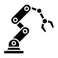 robótica icono estilo vector