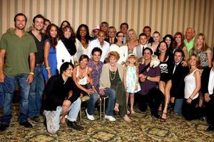 Young  restless Cast  at The Young  the Restless Fan Club Dinner  at the Sheraton Universal Hotel in  Los Angeles CA on August 28 20092009 photo