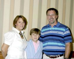 Hunter Allan  His ParentsThe Young and the Restless Fan LuncheonUniversal Sheraton HotelLos Angeles  CAAug 26 20072007 photo