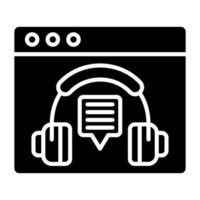 Live Chat Icon Style vector