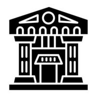 Architecture Museum Icon Style vector