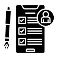 Privacy Impact Assessment Icon Style vector