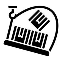Overflow Shipment Icon Style vector