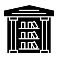 Library Icon Style vector