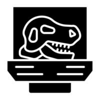 dinosaurio icono estilo vector