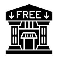 Free Entry Icon Style vector
