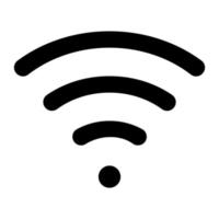 estilo de icono wifi vector