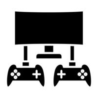 multijugador icono estilo vector