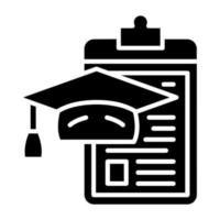 Study Plan Icon Style vector