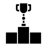 Podium Icon Style vector