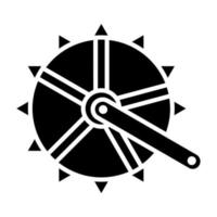 Crankset Icon Style vector