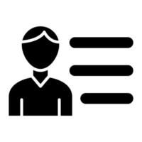 User Profile Icon Style vector