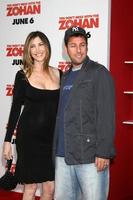 Adam Sandler  WifeYou Dont Mess with Zohan World PremiereGraumans Chinese TheaterLos Angeles  CAMay 28 20082008 photo