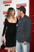 Adam Sandler  WifeYou Dont Mess with Zohan World PremiereGraumans Chinese TheaterLos Angeles  CAMay 28 20082008 photo