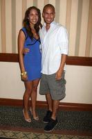 Christel Khalil   Bryton James at The Young  the Restless Fan Club Dinner  at the Sheraton Universal Hotel in  Los Angeles CA on August 28 20092009 photo