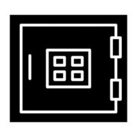 Safe Box Icon Style vector