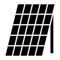 Solar Panel Icon Style vector